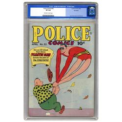 Police Comics #53 Big Apple pedigree (Quality, 1946) CG Police Comics #53 Big Apple pedigree (Qualit