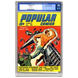 Popular Comics #66 Mile High pedigree (Dell, 1941) CGC Popular Comics #66 Mile High pedigree (Dell, 