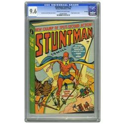 Stuntman Comics #1 File Copy (Harvey, 1946) CGC NM+ 9.6 Stuntman Comics #1 File Copy (Harvey, 1946) 