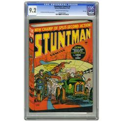 Stuntman Comics #2 File Copy (Harvey, 1946) CGC NM- 9.2 Stuntman Comics #2 File Copy (Harvey, 1946) 