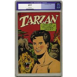 Tarzan #2 (Dell, 1948) CGC NM 9.4 Off-white pages. Jess Tarzan #2 (Dell, 1948) CGC NM 9.4 Off-white 