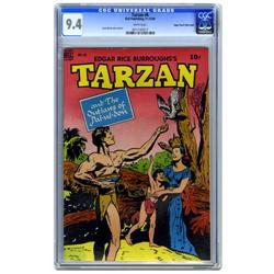 Tarzan #6 (Dell, 1948) CGC NM 9.4 White pages. Tarzan'' Tarzan #6 (Dell, 1948) CGC NM 9.4 White page