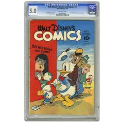 Walt Disney's Comics and Stories #31 (Dell, 1943) CGC V Walt Disney's Comics and Stories #31 (Dell, 