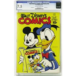 Walt Disney's Comics and Stories #33 (Dell, 1943) CGC V Walt Disney's Comics and Stories #33 (Dell, 
