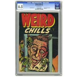 Weird Chills #2 (Key Publications, 1954) CGC FN+ 6.5 Of Weird Chills #2 (Key Publications, 1954) CGC