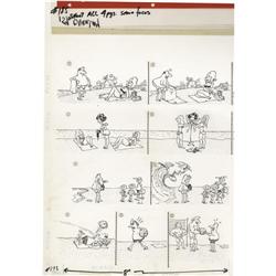 Sergio Aragones - Mad #185 Page Original Art, Group of Sergio Aragones - Mad #185 Page Original Art,