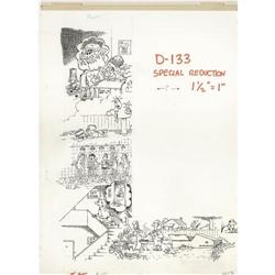 Sergio Aragones - Mad #245 Illustration Original Art, G Sergio Aragones - Mad #245 Illustration Orig