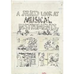 Sergio Aragones - Mad #292 Page Original Art, Group of Sergio Aragones - Mad #292 Page Original Art,