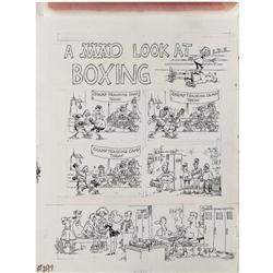 Sergio Aragones - Mad #297 Page Original Art, Group of Sergio Aragones - Mad #297 Page Original Art,