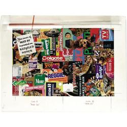 Bob Clarke - Mad 84 Inside Front and Back Cover Illustr Bob Clarke - Mad 84 Inside Front and Back Co