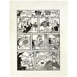 Bob Clarke - Mad #291 "Spy vs Spy" Page Original Art (E Bob Clarke - Mad #291 "Spy vs Spy" Page Orig