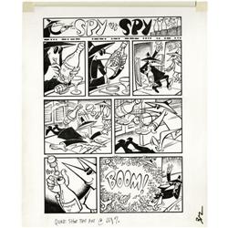 Bob Clarke - Mad #312 "Spy vs Spy" Page Original Art Bob Clarke - Mad #312 "Spy vs Spy" Page Origina