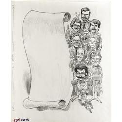 Jack Davis - Mad #191 Page Original Art, Group of 2 (EC Jack Davis - Mad #191 Page Original Art, Gro