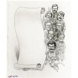 Jack Davis - Mad #275 Page Original Art (EC, 1987). Ren Jack Davis - Mad #275 Page Original Art (EC,