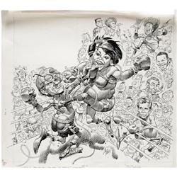 Jack Davis - Mad #282 Page Original Art (EC, 1988). Ful Jack Davis - Mad #282 Page Original Art (EC,