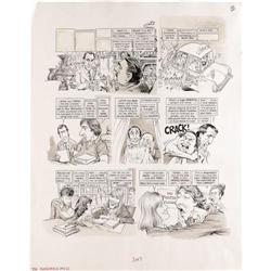 Mort Drucker - Mad #191 Complete 7-page Story Art Mort Drucker - Mad #191 Complete 7-page Story "The