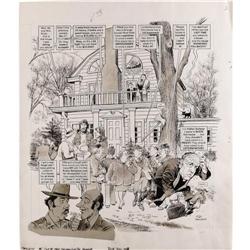 Mort Drucker - Mad #214 Complete 4-page Story Art Mort Drucker - Mad #214 Complete 4-page Story "The