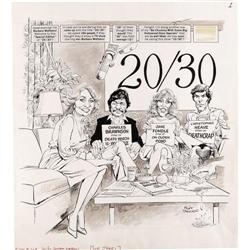 Mort Drucker - Mad #234 Complete 8-page Story Art Mort Drucker - Mad #234 Complete 8-page Story "20/