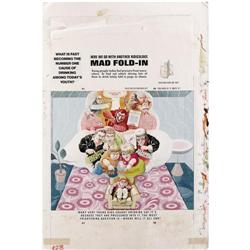 Al Jaffee - Mad #278 Fold-In Back Cover Original Art (E Al Jaffee - Mad #278 Fold-In Back Cover Orig