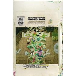 Al Jaffee - Mad #280 Fold-In Back Cover Original Art (E Al Jaffee - Mad #280 Fold-In Back Cover Orig