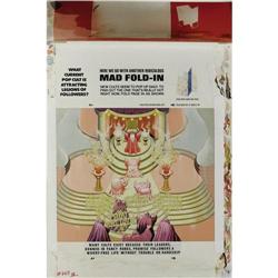 Al Jaffee - Mad #282 Fold-In Back Cover Original Art (E Al Jaffee - Mad #282 Fold-In Back Cover Orig