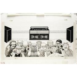 Al Jaffee - Mad #308 Page Original Art (EC, 1992). Al J Al Jaffee - Mad #308 Page Original Art (EC, 