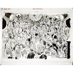 Harry North - Mad #201 "A Mad Look at Discos" Original Harry North - Mad #201 "A Mad Look at Discos"