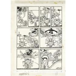 Antonio Prohias - Mad #215, "Spy vs Spy" Page Original Antonio Prohias - Mad #215, "Spy vs Spy" Page