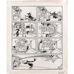 Antonio Prohias - Mad #261, "Spy vs Spy" Page Original Antonio Prohias - Mad #261, "Spy vs Spy" Page