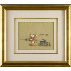 Huey "Donald's Nephews" Production Cel Huey from "Donald's Nephews" Production Cel Original Art (Wal