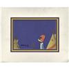Woody Woodpecker Original Cel and Background Woody Woodpecker Original Production Cel #828 and Backg