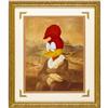Walter Lantz - "Woody Woodpecker as the Mona Lisa" Pain Walter Lantz - "Woody Woodpecker as the Mona