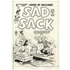 George Baker - Sad Sack #6 Cover Original Art (Harvey) George Baker - Sad Sack #6 Cover Original Art