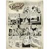 Image 1 : Milton Caniff - Terry and the Pirates Sunday Comic Art Milton Caniff - Terry and the Pirates Sunday 
