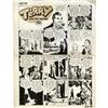 Milton Caniff - Terry and the Pirates Sunday Comic Art Milton Caniff - Terry and the Pirates Sunday 