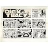 Rick Fletcher - Dick Tracy Sunday Comic Strip Original Rick Fletcher - Dick Tracy Sunday Comic Strip