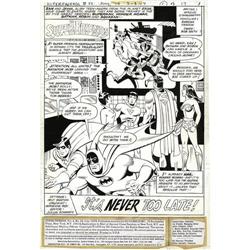 Ramona Fradon and Bob Smith - Super Friends #22, Splash Ramona Fradon and Bob Smith - Super Friends 