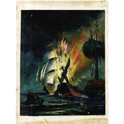 Gilberton Artist - Classics Illustrated #113 Painted Co Gilberton Artist - Classics Illustrated #113