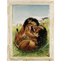 Gilberton Artist - Classics Illustrated #115 "How I Fou Gilberton Artist - Classics Illustrated #115