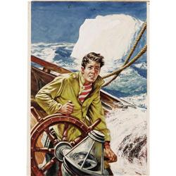 Gilberton Artist - Classics Illustrated #117 "Captains Gilberton Artist - Classics Illustrated #117 