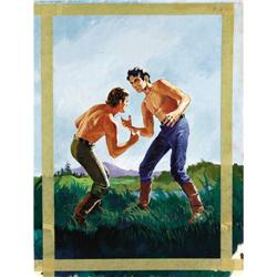 Gilberton Artist - Classics Illustrated #142 Painted Co Gilberton Artist - Classics Illustrated #142