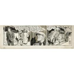 Frank Godwin - Rusty Riley Daily Comic Strip Original A Frank Godwin - Rusty Riley Daily Comic Strip