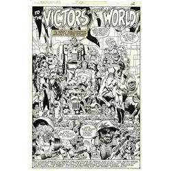 Michael Golden and Al Milgrom - Micronauts #12 Splash p Michael Golden and Al Milgrom - Micronauts #