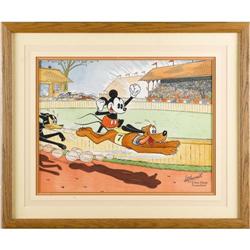 Floyd Gottfredson - "Mickey Mouse and Pluto the Racer" Floyd Gottfredson - "Mickey Mouse and Pluto t