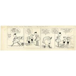 Chester Gould - Goldilocks and Her 3 Brothers Art Chester Gould - Goldilocks and Her Three Brothers 