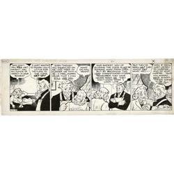 Chester Gould Dick Tracy Daily Comic Strip Original Art Chester Gould - Dick Tracy Daily Comic Strip