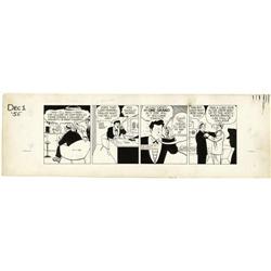 Chester Gould Dick Tracy Daily Comic Strip Original Art Chester Gould - Dick Tracy Daily Comic Strip