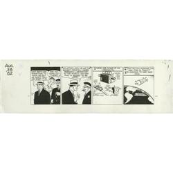 Chester Gould Dick Tracy Daily Comic Strip Original Art Chester Gould - Dick Tracy Daily Comic Strip