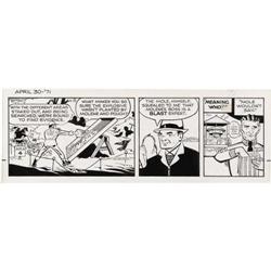 Chester Gould Dick Tracy Daily Comic Strip Original Art Chester Gould - Dick Tracy Daily Comic Strip