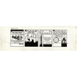 Chester Gould Dick Tracy Daily Comic Strip Original Art Chester Gould - Dick Tracy Daily Comic Strip